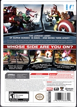 Nintendo Wii Marvel Ultimate Alliance 2 Back CoverThumbnail